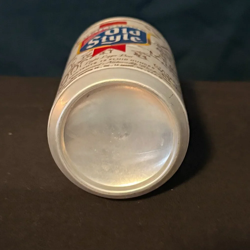 Heileman's Old Style Light Lager vintage beer can